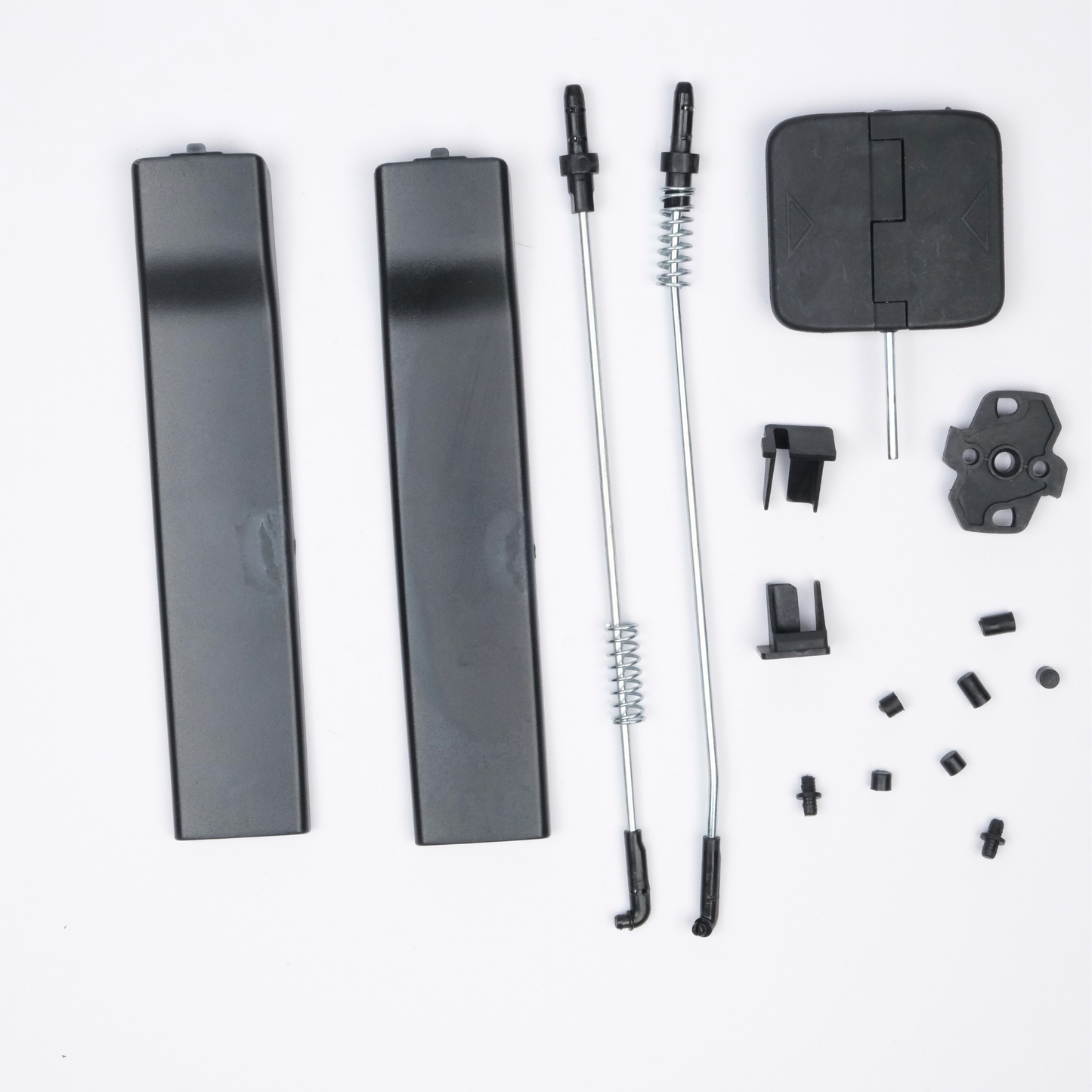 OMNIVALEA Ensemble de caches de loquets de vitres coulissantes latérales OEM 7H0847781B pour VW Transporter T5 T6
