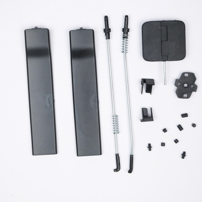 OMNIVALEA Ensemble de caches de loquets de vitres coulissantes latérales OEM 7H0847781B pour VW Transporter T5 T6