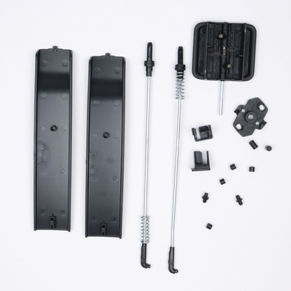 OMNIVALEA Ensemble de caches de loquets de vitres coulissantes latérales OEM 7H0847781B pour VW Transporter T5 T6