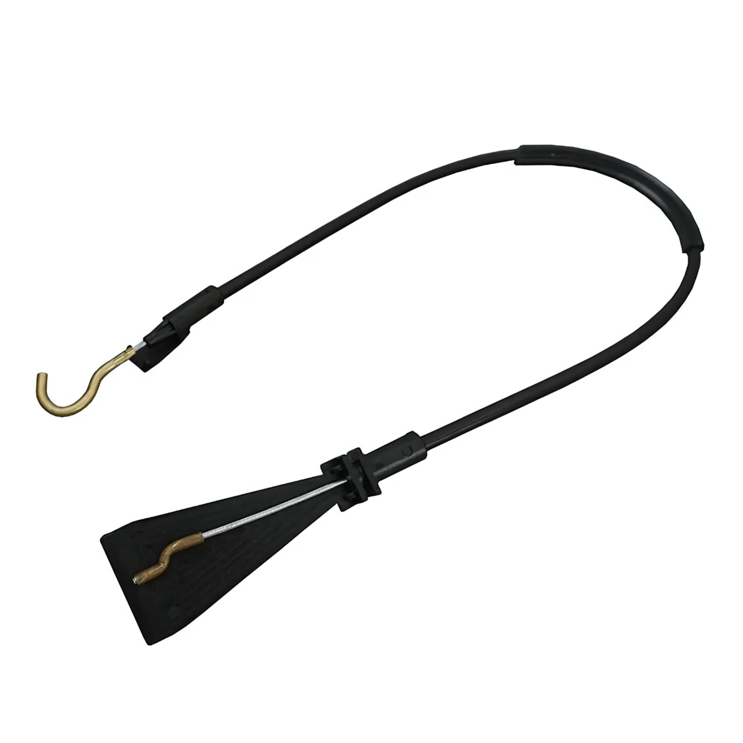 OMNIVALEA Inner Door Lock Cable 635mm Galvanized Steel OEM 13186768 Opel Corsa D