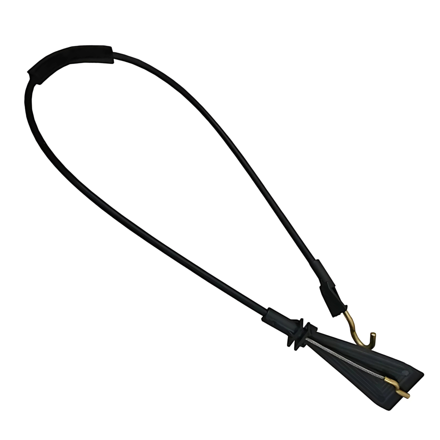 OMNIVALEA Inner Door Lock Cable 635mm Galvanized Steel OEM 13186768 Opel Corsa D