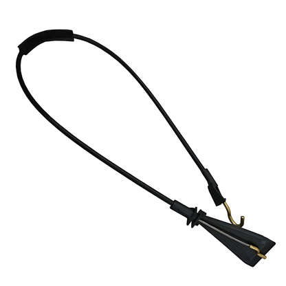 OMNIVALEA Inner Door Lock Cable 635mm Galvanized Steel OEM 13186768 Opel Corsa D