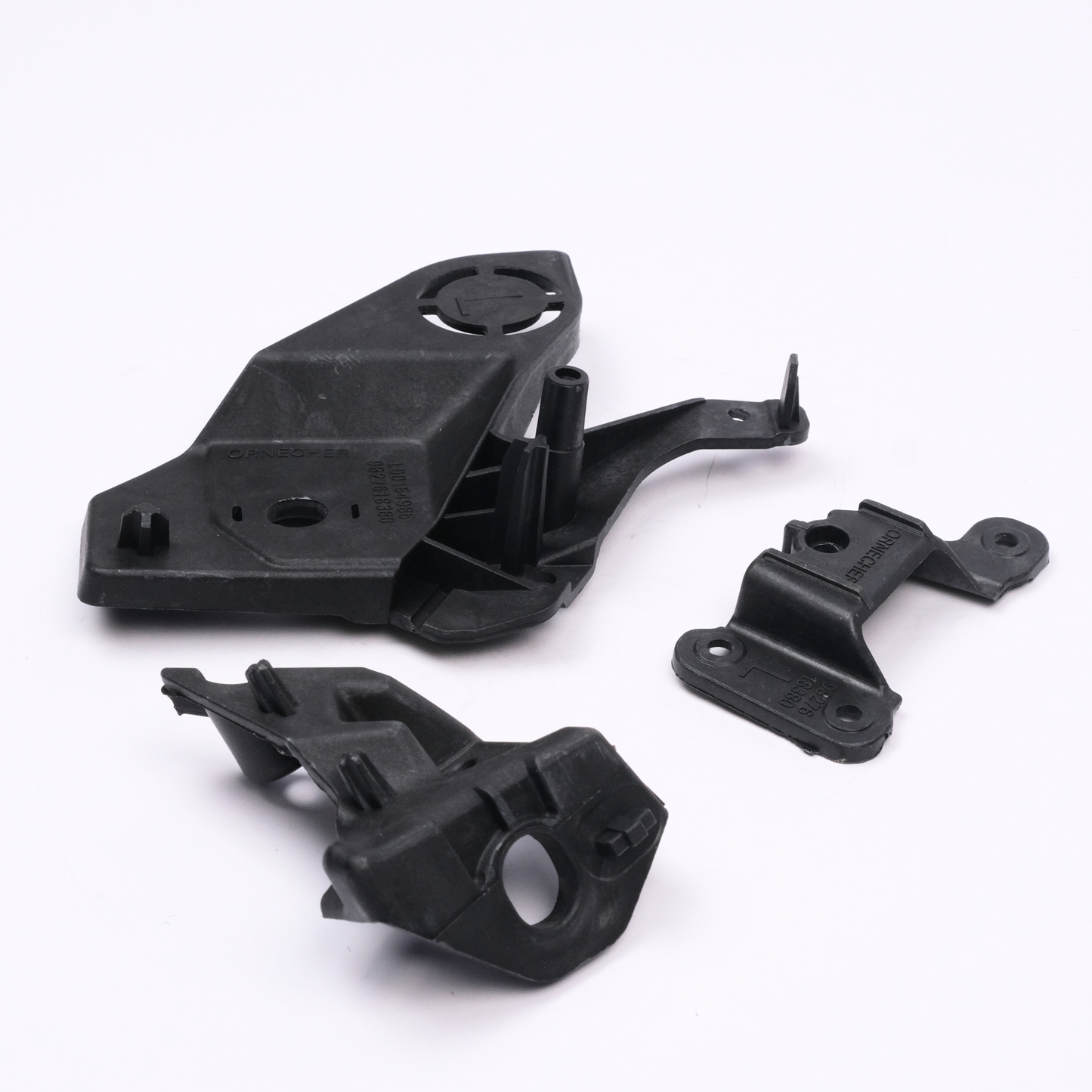 OMNIVALEA Headlight Holder Bracket Tab Clips Kit Left Side OEM 1656169580