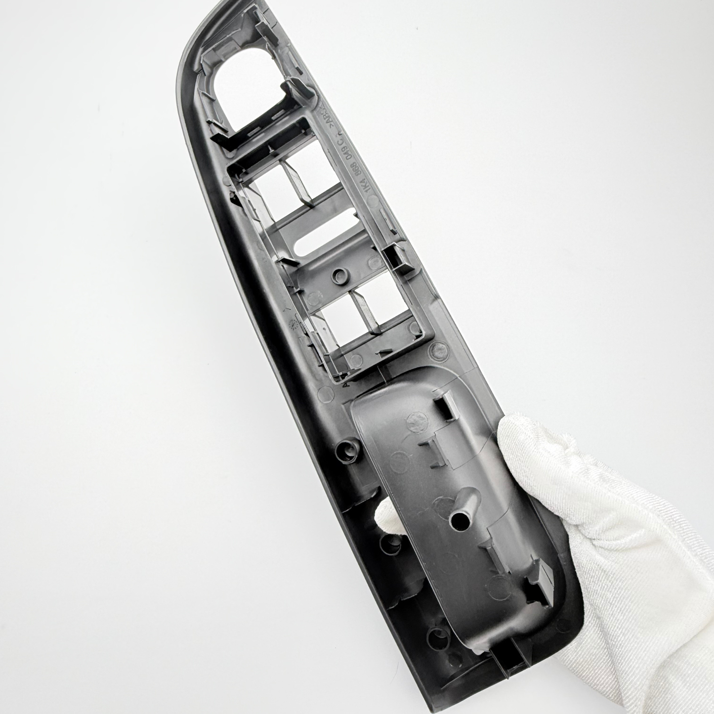 OMNIVALEA Fensterheber-Schalterblende Schwarz Vorne Links OEM 1K4868049C Für VW Jetta Golf MK5