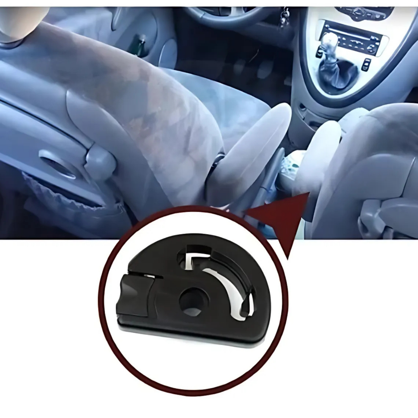 OMNIVALEA Sitzarmlehnenhalterung vorne links OEM 8830TJ Peugeot 307 Partner Berlingo Picasso