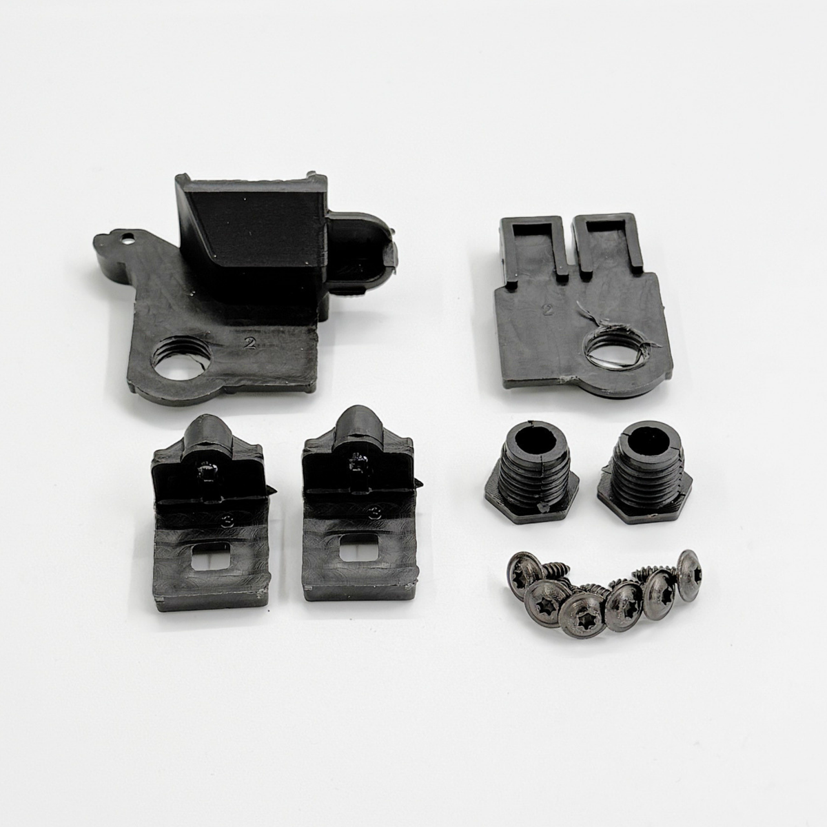 OMNIVALEA Headlight Bracket Repair Kit Left VW Touran Caddy III 1T0998225