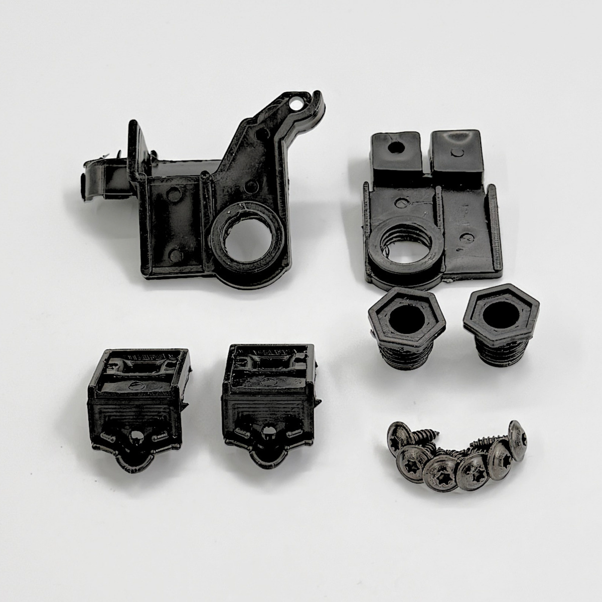 OMNIVALEA Headlight Bracket Repair Kit Left VW Touran Caddy III 1T0998225