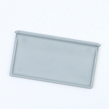 OMNIVALEA Sun Visor Mirror Cover Gray POM Plastic OEM A2038170220 Mercedes W203
