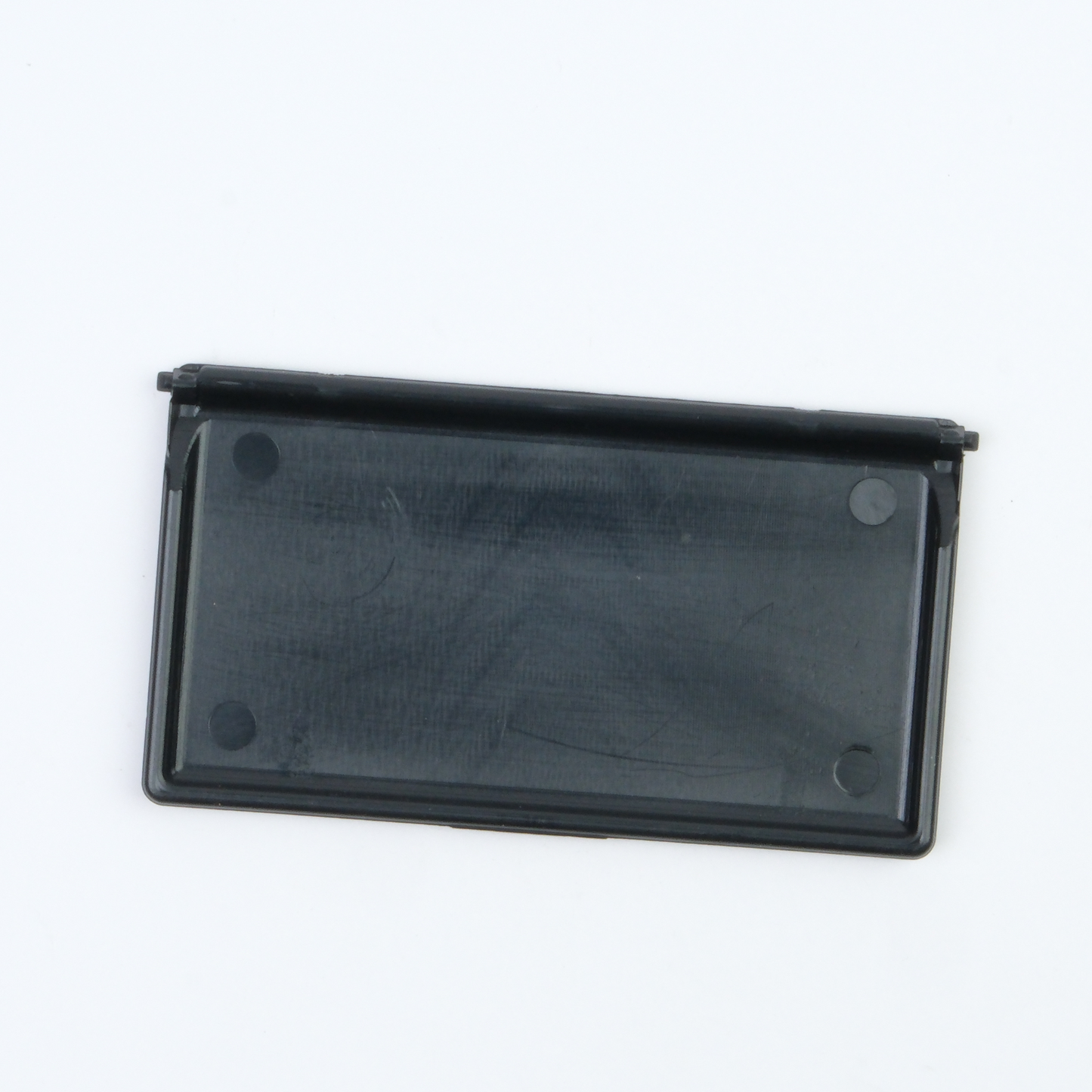 OMNIVALEA Sun Visor Mirror Cover Black POM Plastic OEM A2038170220 Mercedes W203