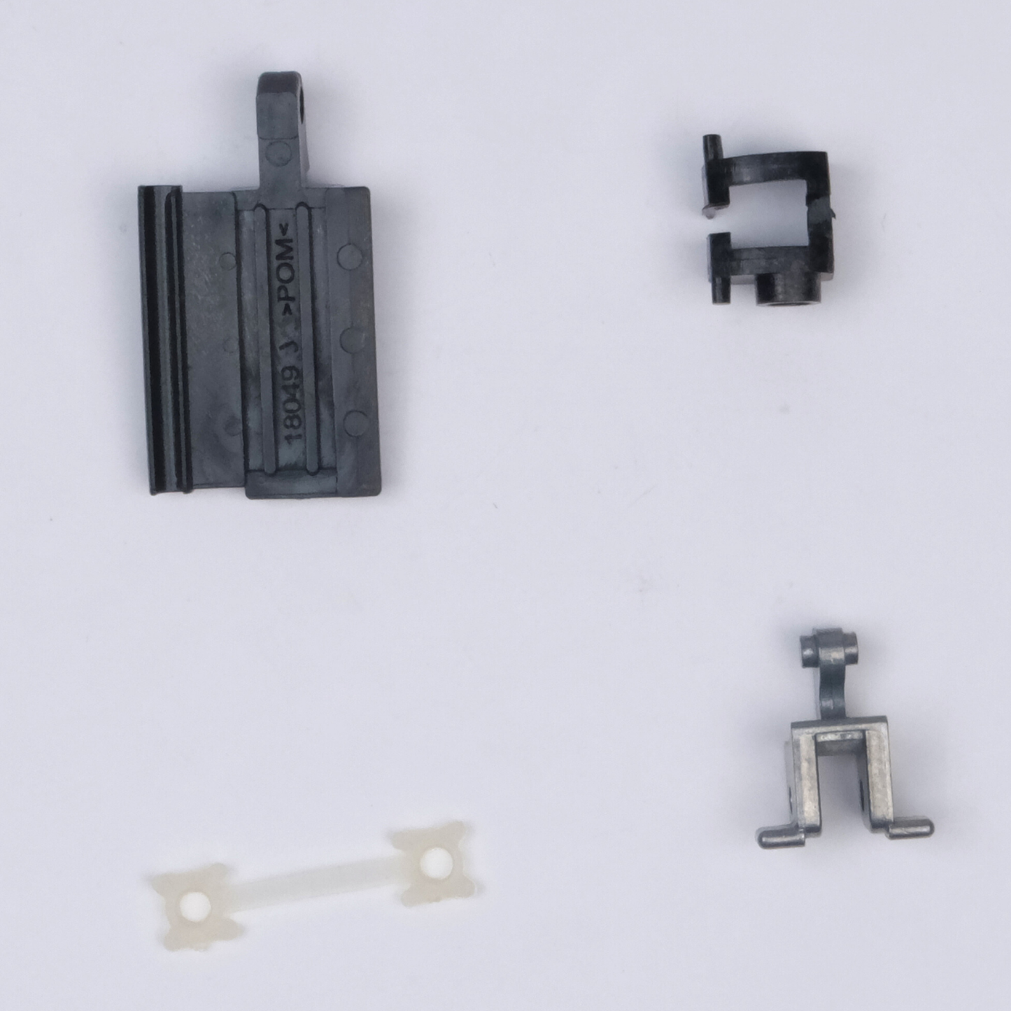 OMNIVALEA Sunroof Guide Rail Clip Set 4PC Right Side POM Zinc OEM 811694522 BMW
