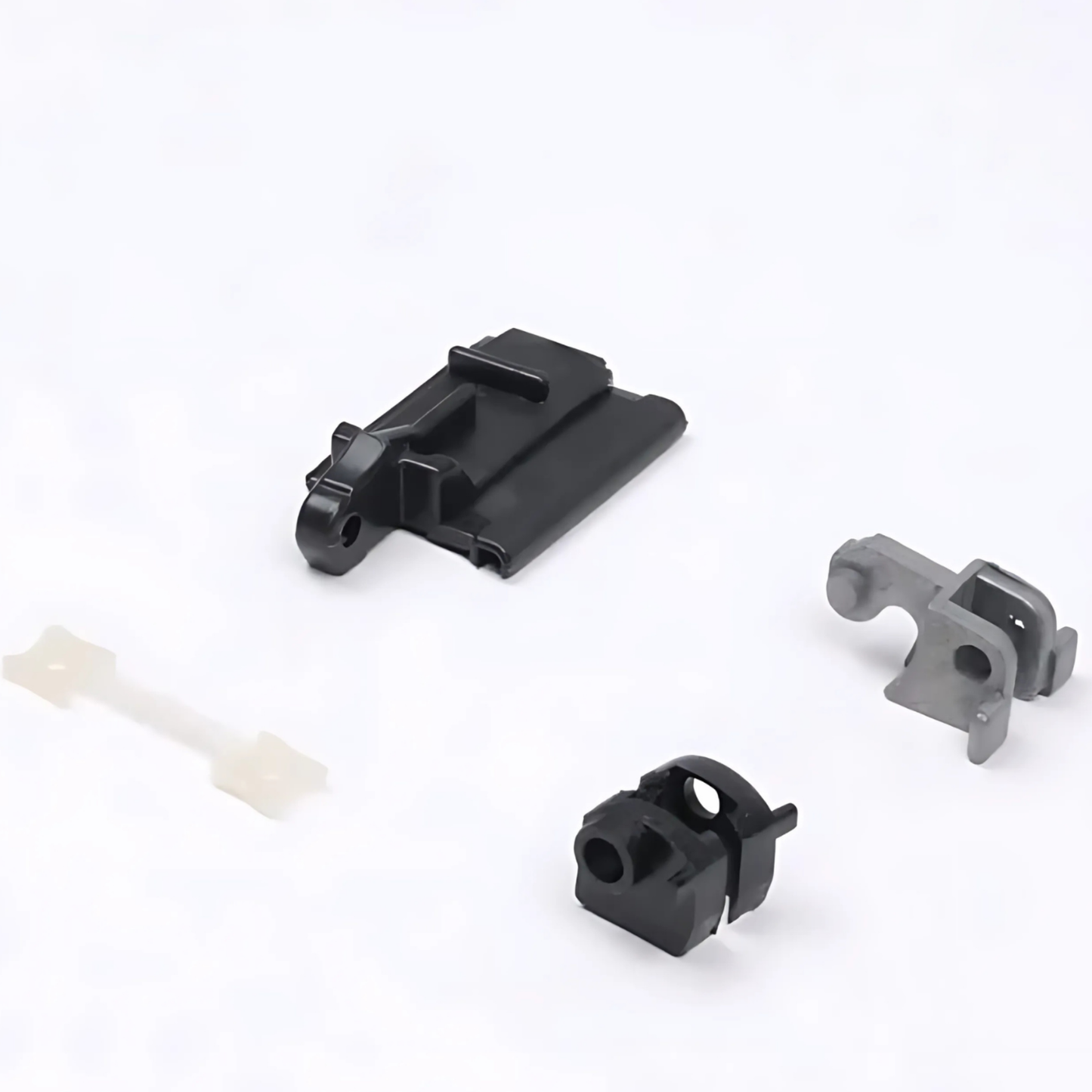 OMNIVALEA Sunroof Guide Rail Clip Set 4PC Left Side POM Zinc OEM 811694523 BMW