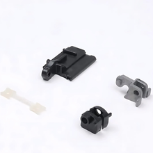 OMNIVALEA Sunroof Guide Rail Clip Set 4PC Left Side POM Zinc OEM 811694523 BMW