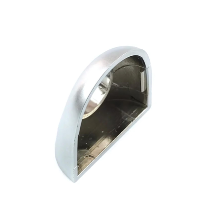 OMNIVALEA Door Lock Cover Cap Silver w/Hole OEM 8200361250 Renault Megane Clio