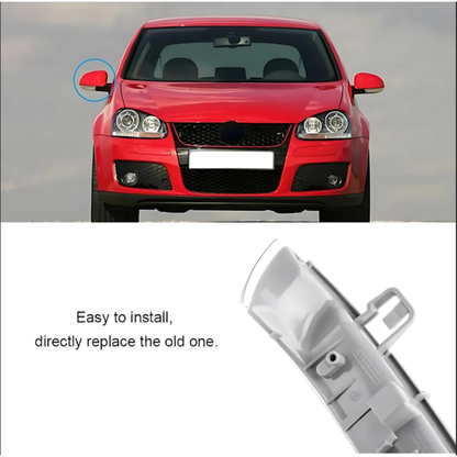 Rétroviseur latéral de clignotant OMNIVALEA gauche OEM 1K0949101 pour VW Passat B5/B6 Golf MK5 Jetta