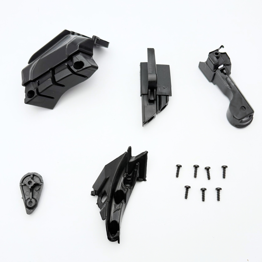 OMNIVALEA Headlight Bracket Repair Kit POM Plastic w/ Screws OEM 13335737-L Opel