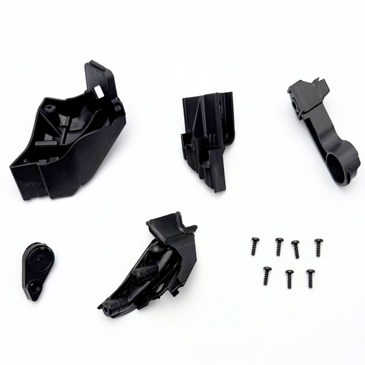 OMNIVALEA Headlight Bracket Repair Kit POM Plastic w/ Screws OEM 13335737-L Opel
