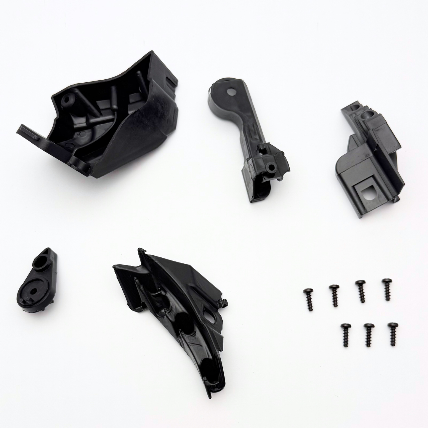 OMNIVALEA Headlight Bracket Repair Kit POM Plastic w/ Screws OEM 13335737 Opel Astra J