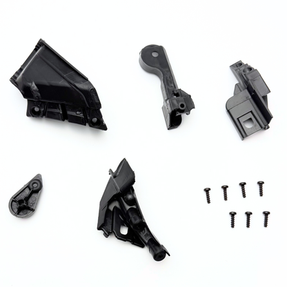 OMNIVALEA Headlight Bracket Repair Kit POM Plastic w/ Screws OEM 13335737 Opel Astra J
