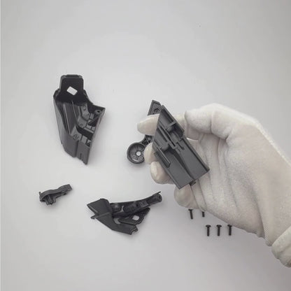 OMNIVALEA Headlight Bracket Repair Kit POM Plastic w/ Screws OEM 13335737 Opel Astra J