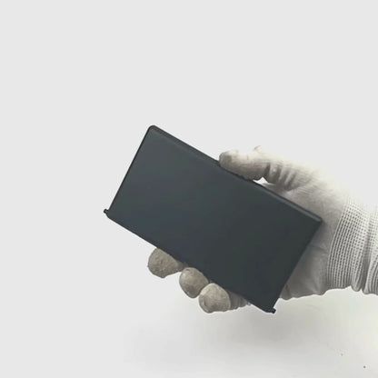 OMNIVALEA Sonnenblenden-Spiegelabdeckung Schwarz OEM A2038170220 Mercedes W203 C-Klasse